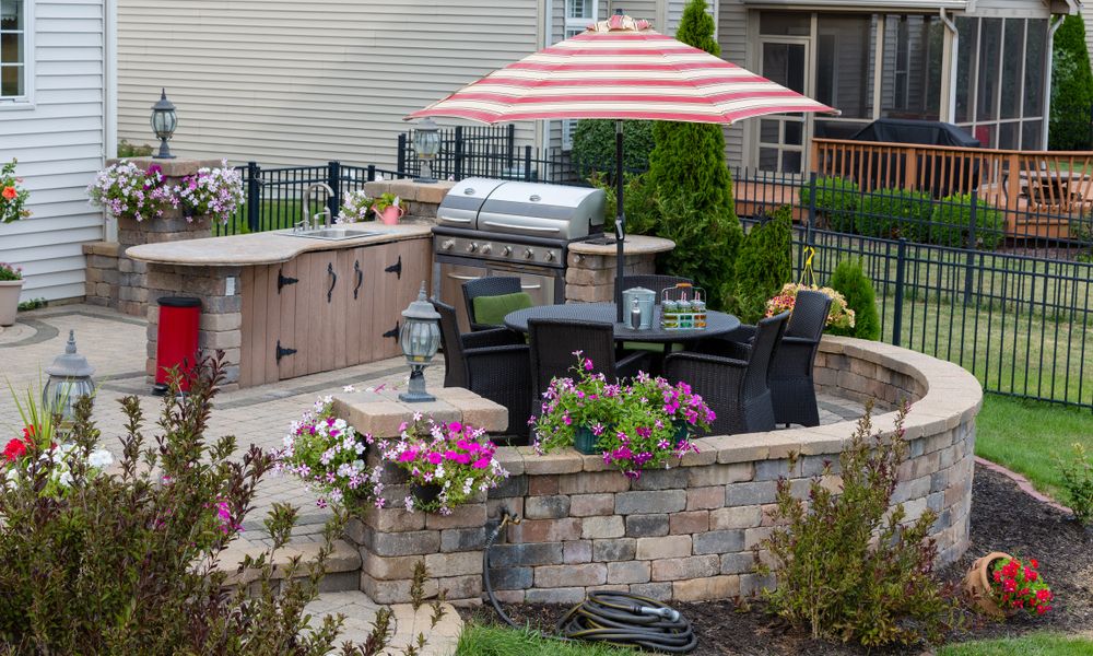 backyard retaining wall contracting