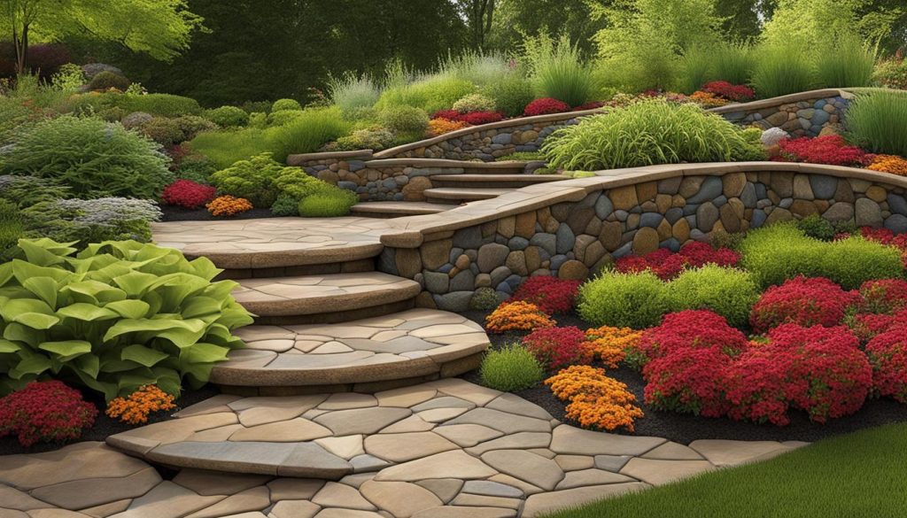 artistic retaining wall ideas