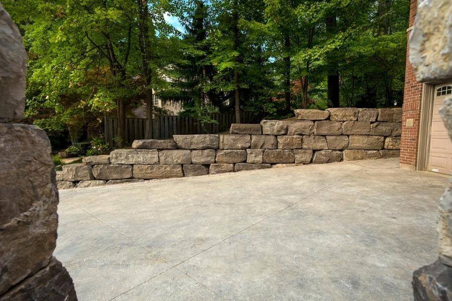 custom retaining wall design King City